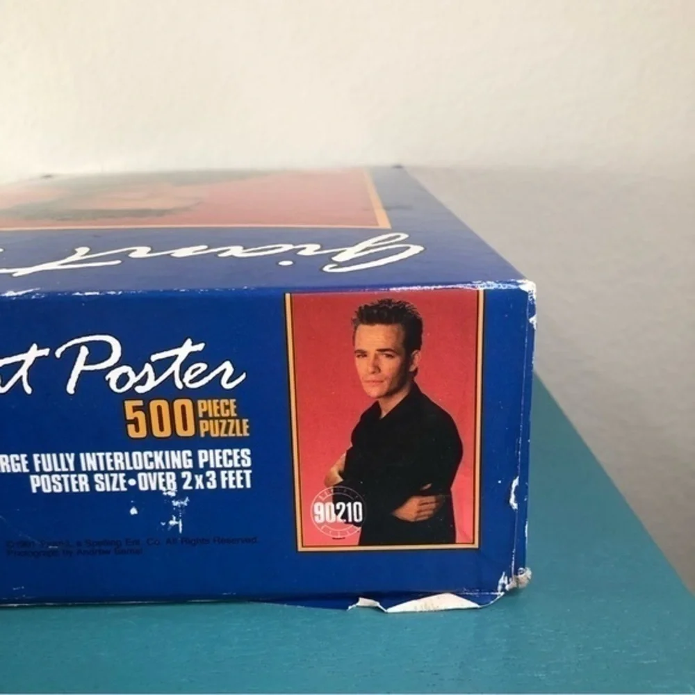 Beverly Hills 90210 Dylan McKay Giant Poster 500 Piece Puzzle Luke Perry Vintage